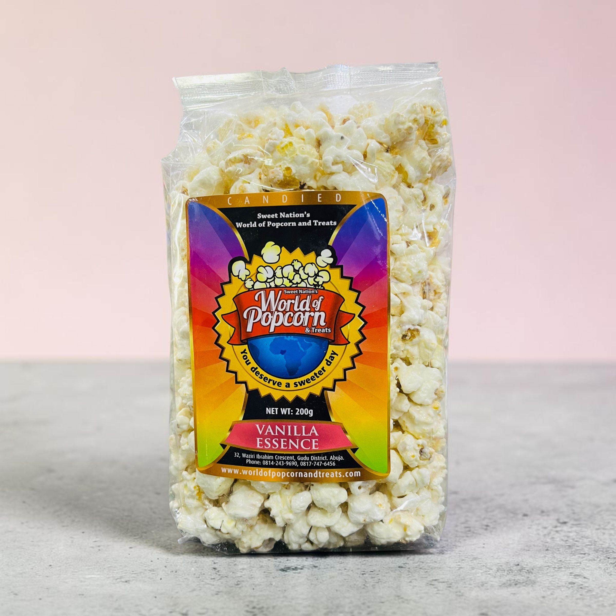 WORLD OF POPCORN VANILLA